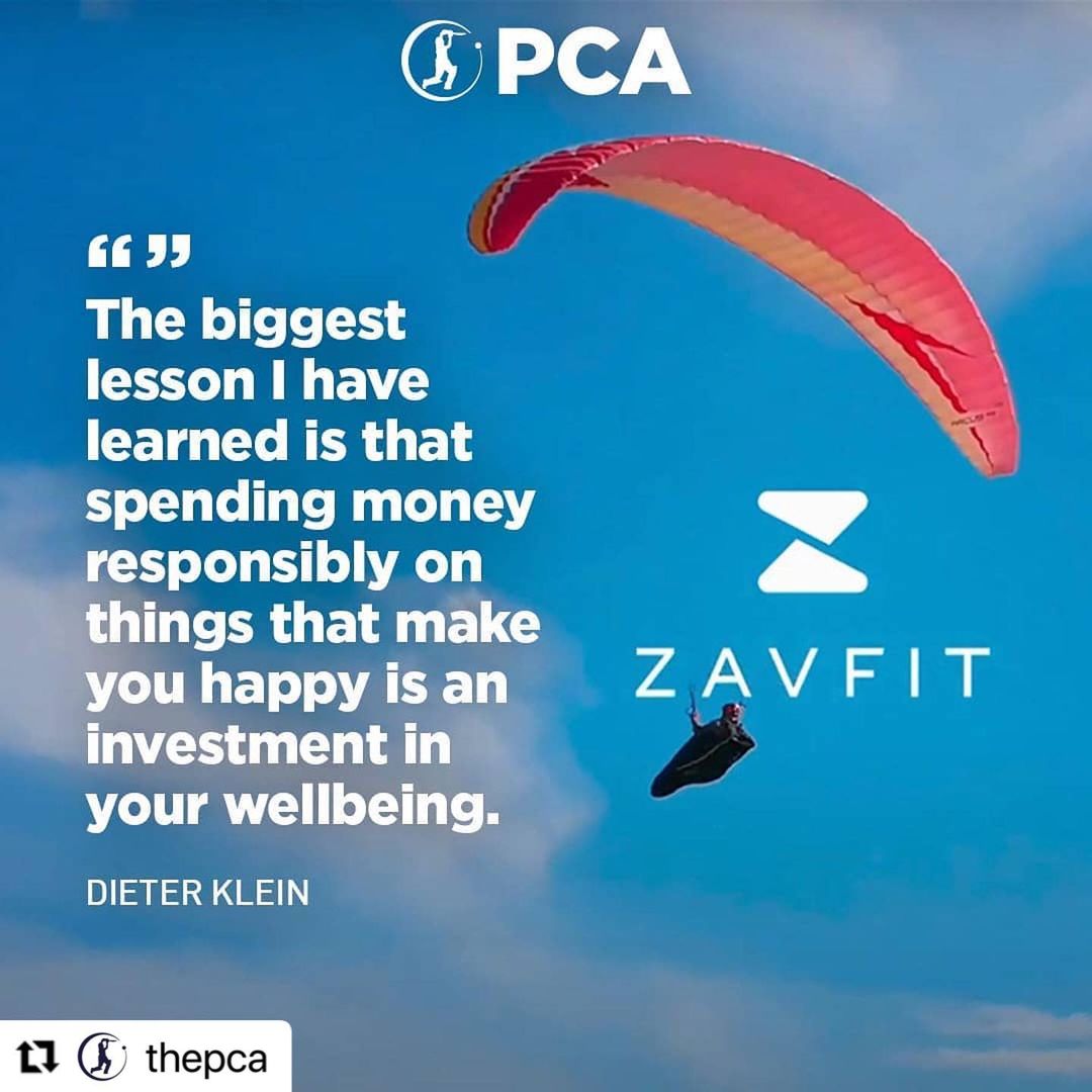 Dieter Kkein says: “The biggest lesson I have learned is that spending money responsibly on things that make you happy is an investment in your wellbeing.”