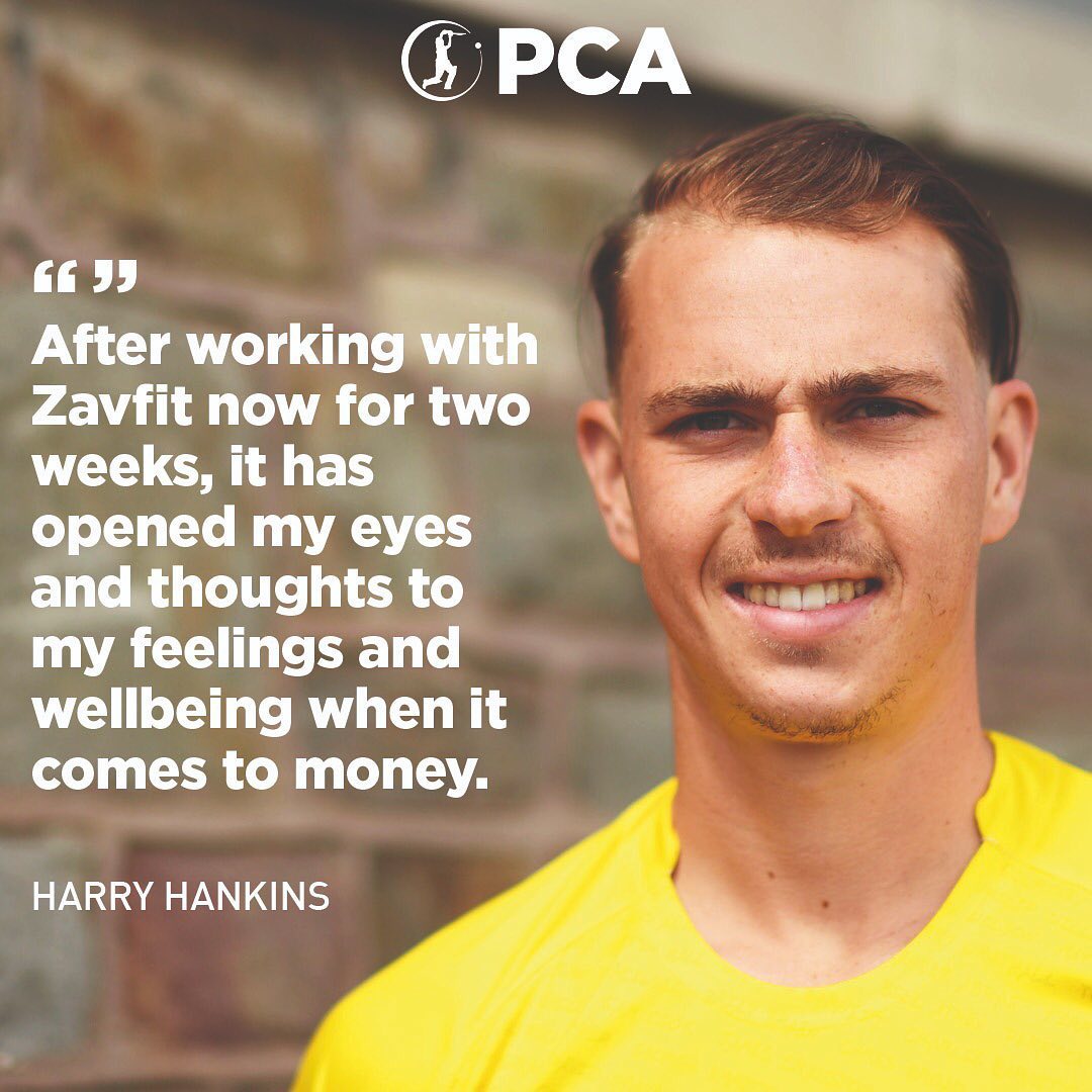Harry Hankins says: “After working with Zavfit now for two weeks, it has opened my eyes and thoughts to my feelings and wellbeing when it comes to money.